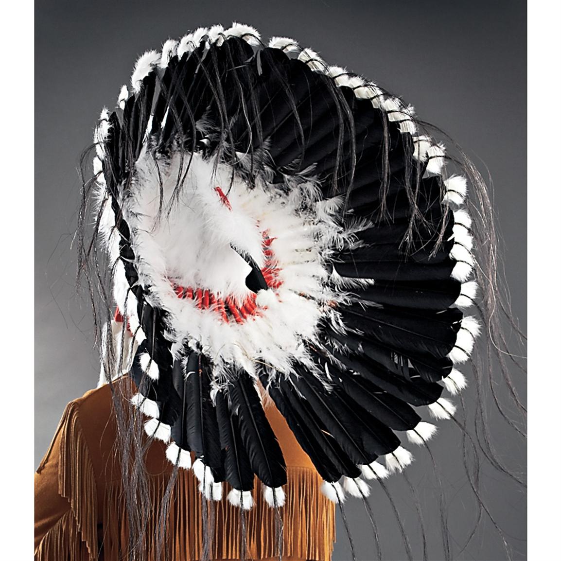 Native American Shadow Warrior Headdress or War Bonnet 