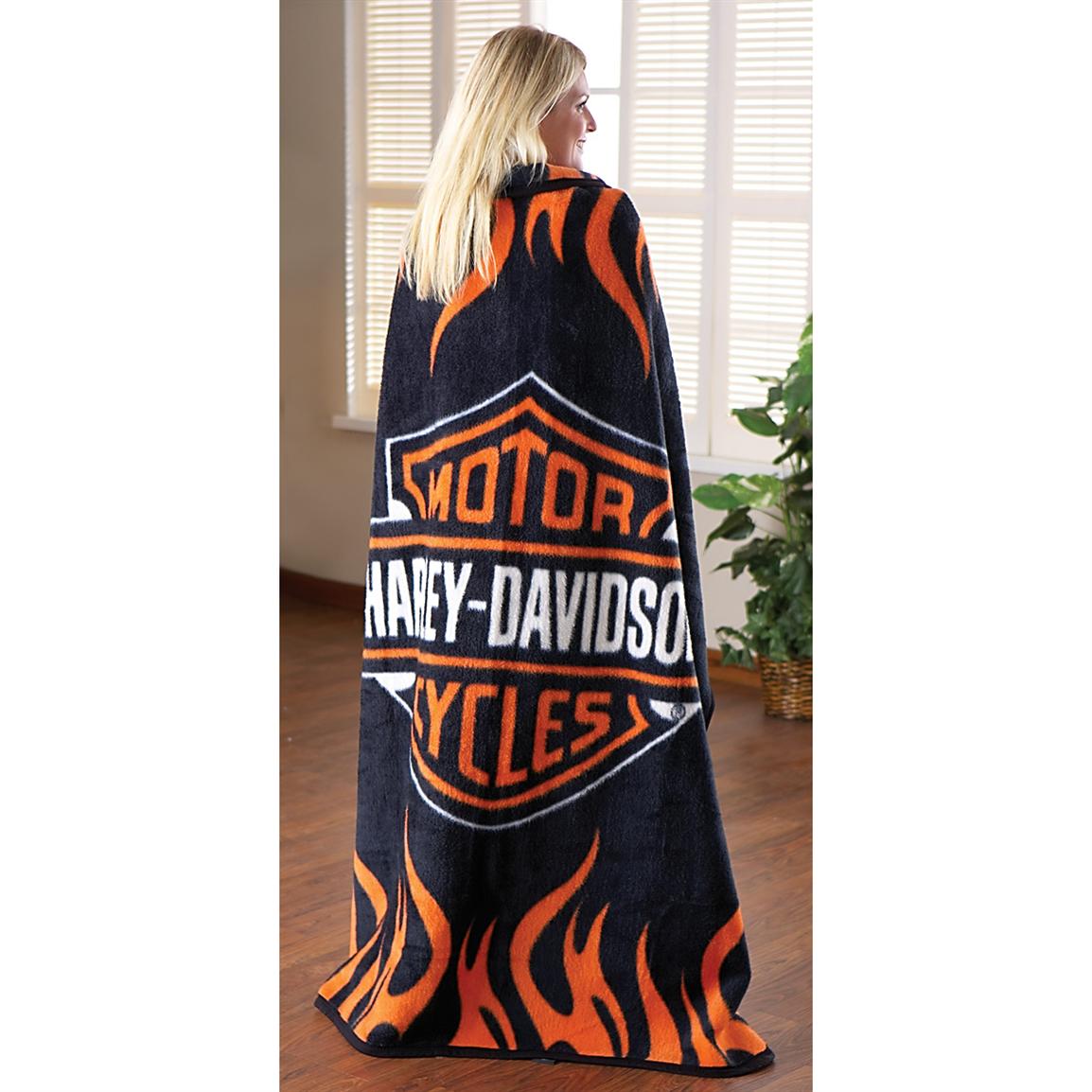 Harley Davidson Throw Blanket 126230