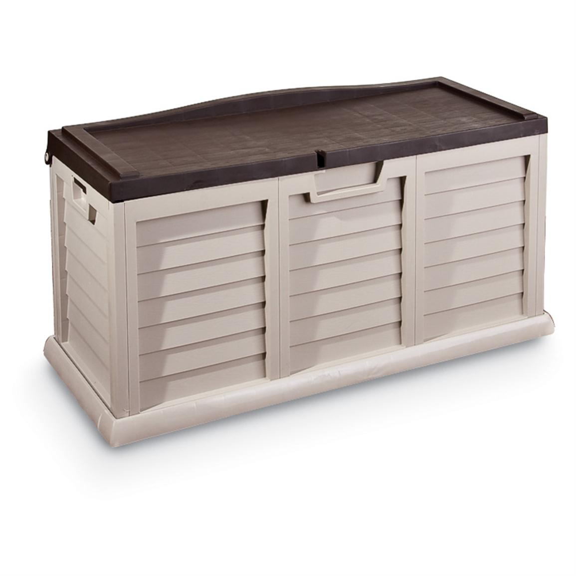 Outdoor Storage Box / Bench - 126364, Patio Storage at ...