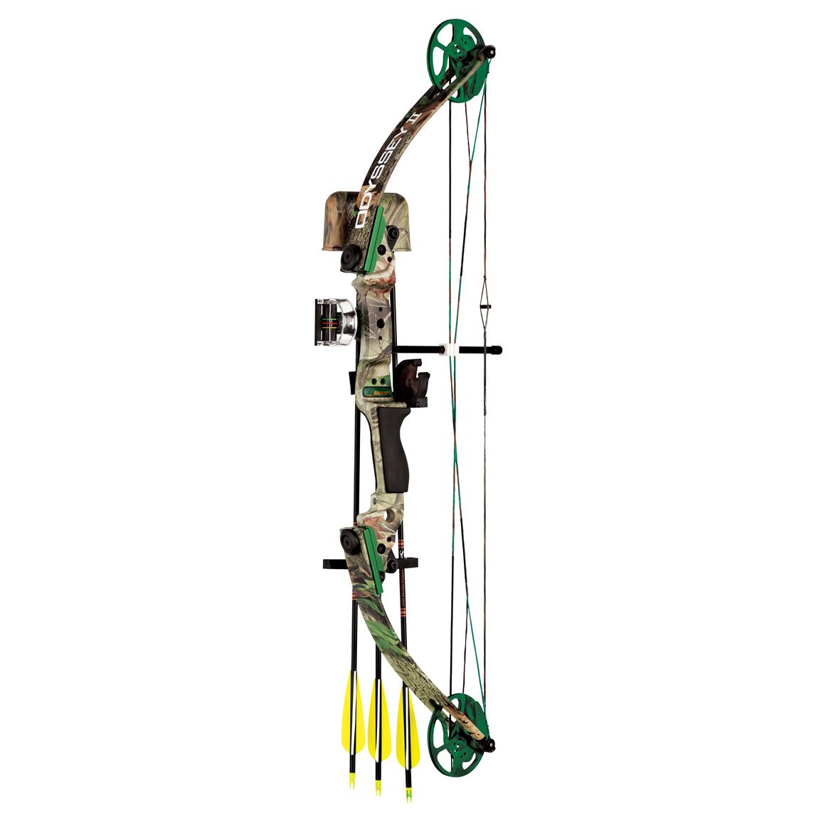 Fred Bear® Odyssey II Kit Right Hand Compound Bow - 126477, Bows at ...