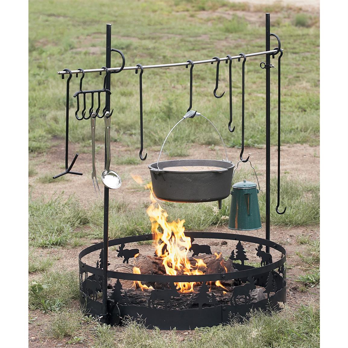 Guide Gear® Campfire Cook Set 126555 Cookware And Utensils At Sportsman S Guide