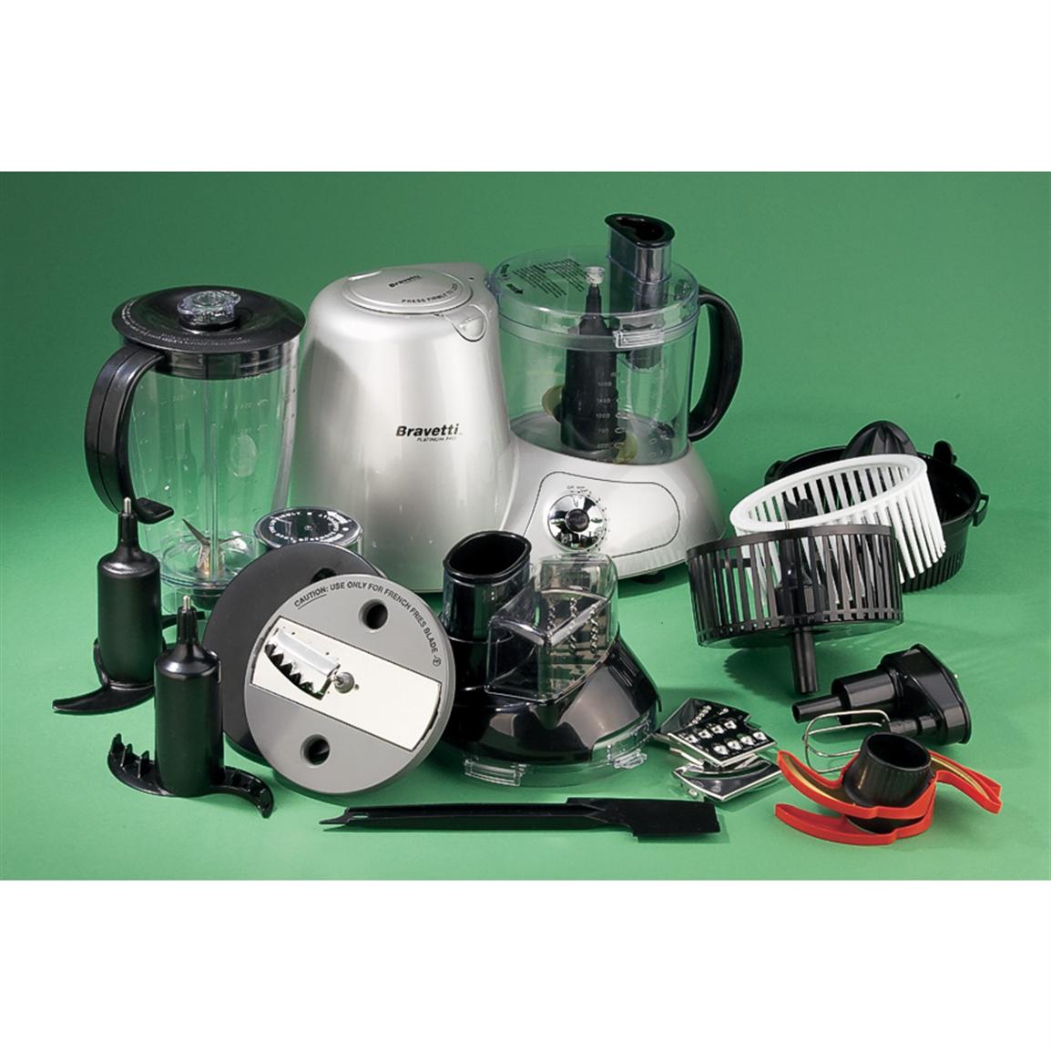 Bravetti™ Platinum Pro Quad Blade Food Processor 126937, Kitchen