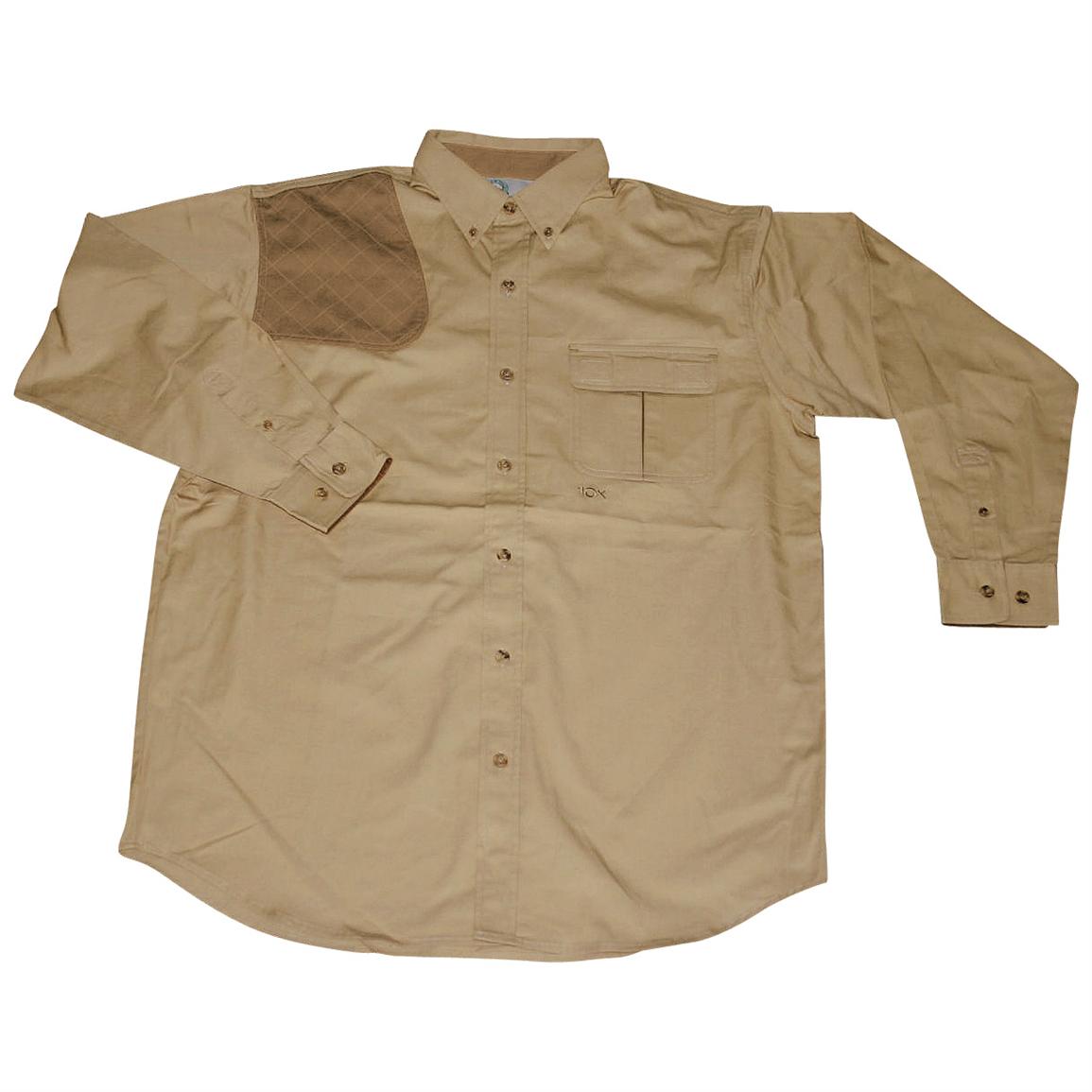 Walls® 10X® Tall Long Sleeve Cotton Shooter's Shirt - 126957, Camo ...