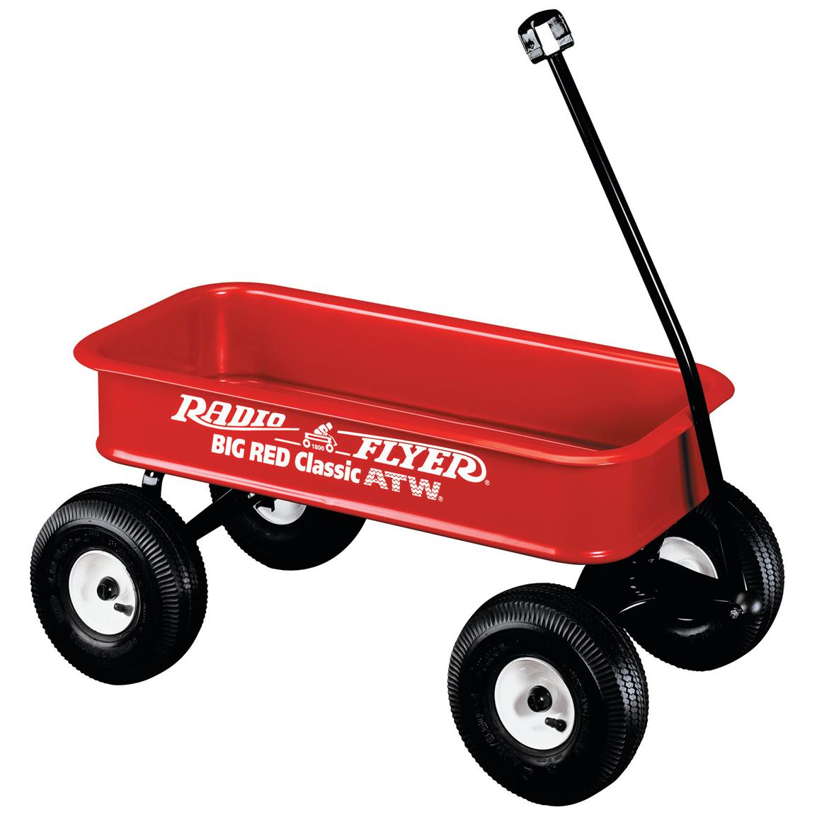 Radio Flyer® Big Red Classic ATW Wagon 127279, Riding Toys at