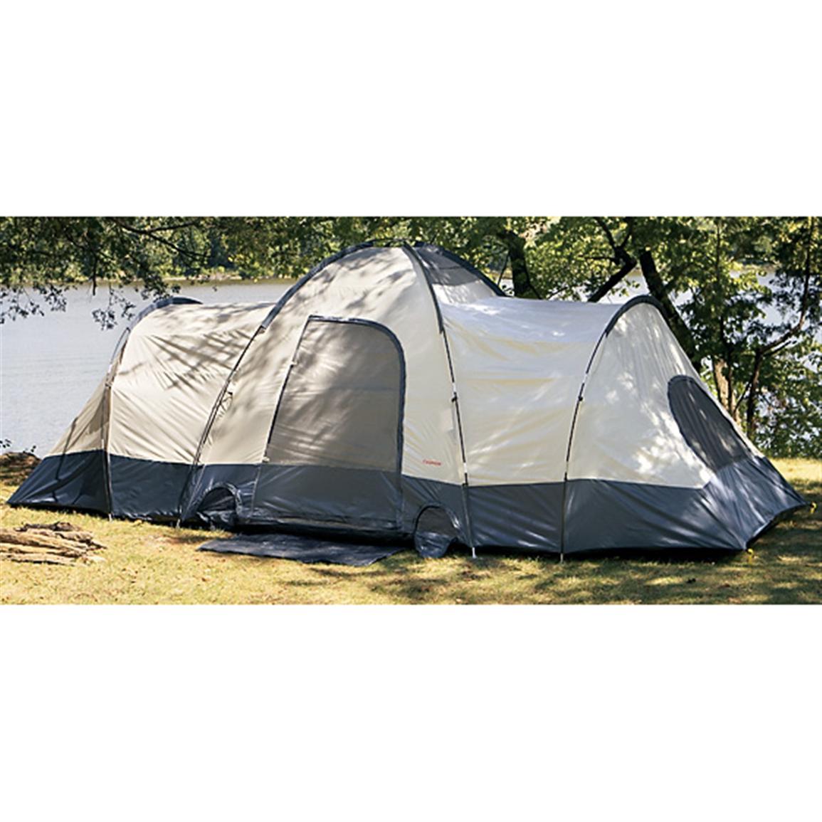blue moon 12 person 4 room family dome tent 127338