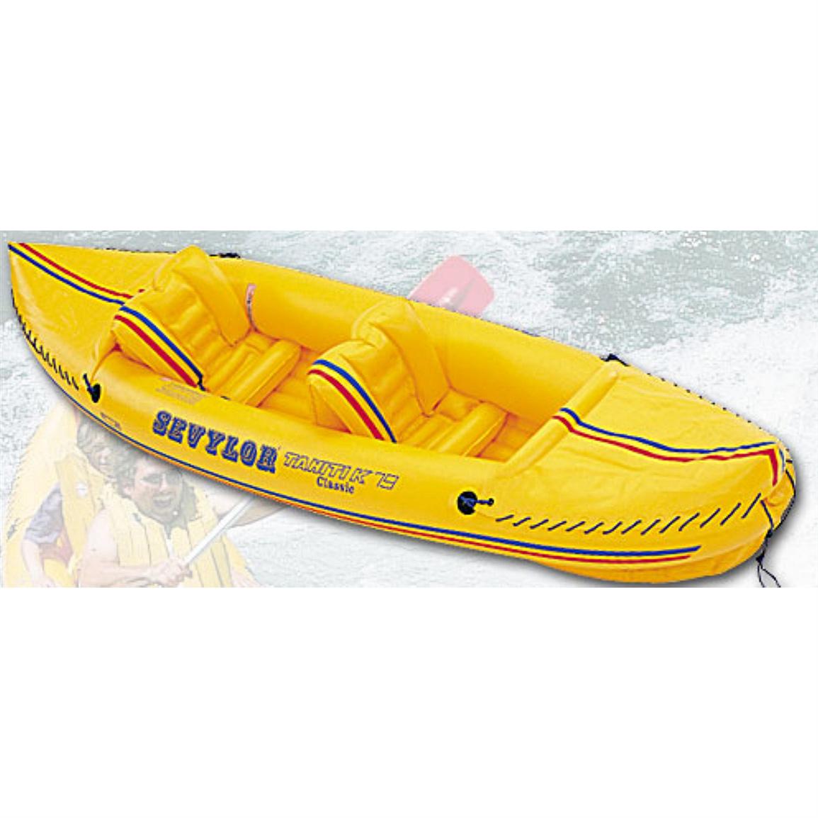 Sevylor® Tahiti Classic Kayak Yellow 127339 Kayaks And Stand Up