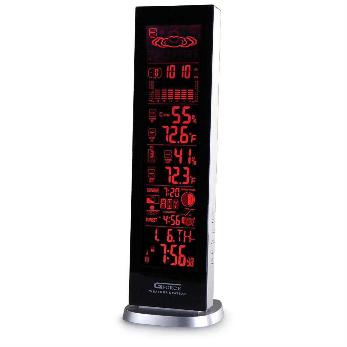 Big Ben Led Atomic Clock / Weather Station 127658, Weather Stations