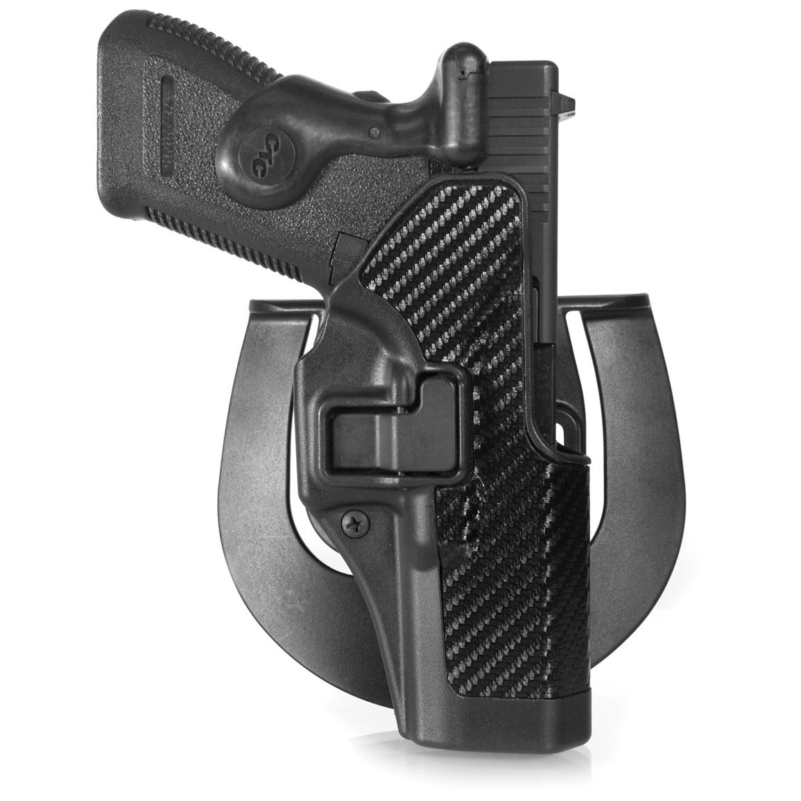 BlackHawk® CQC™ Military-style Carbon Fiber Holster, Glock 17 / 22 / 31