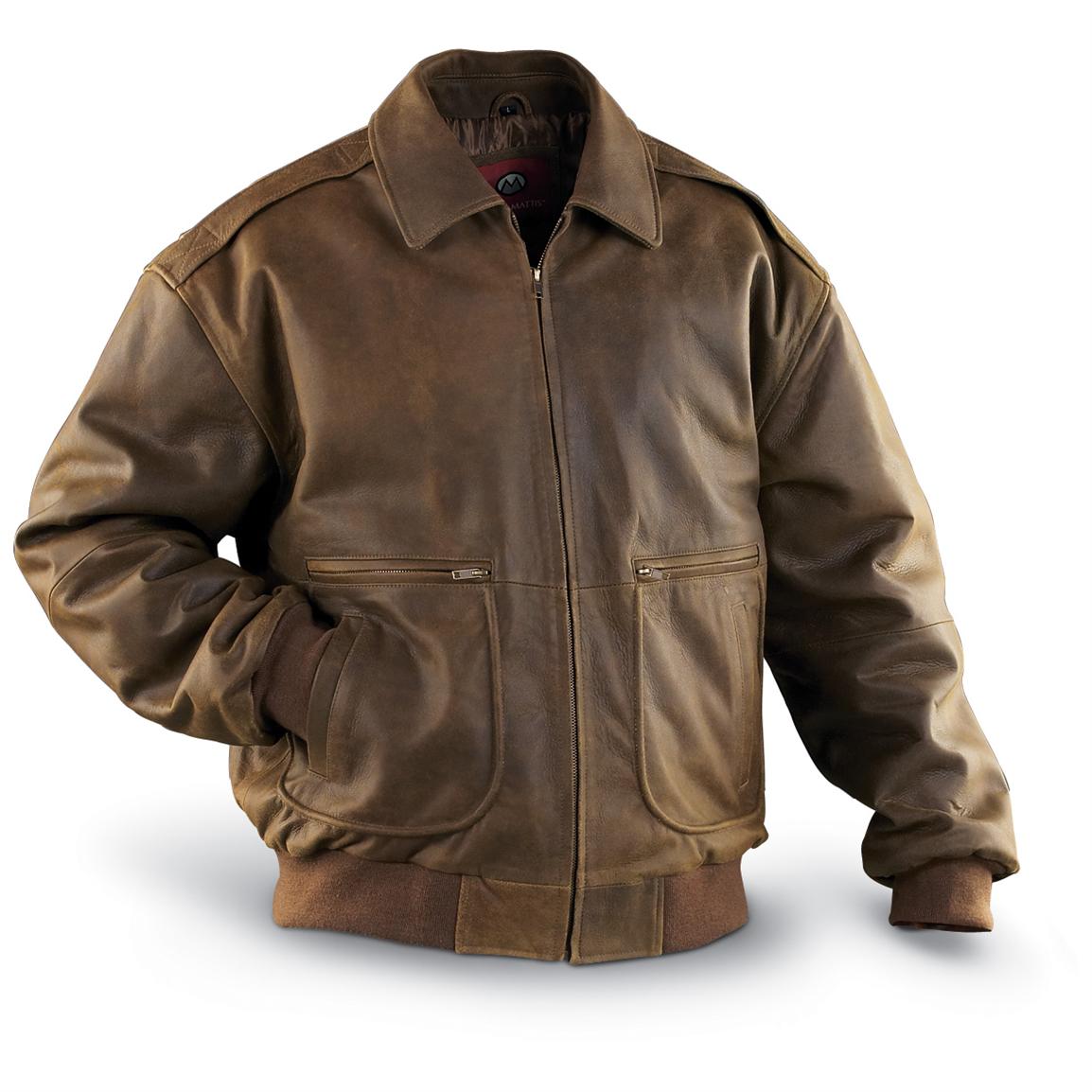 marc mattis leather coat