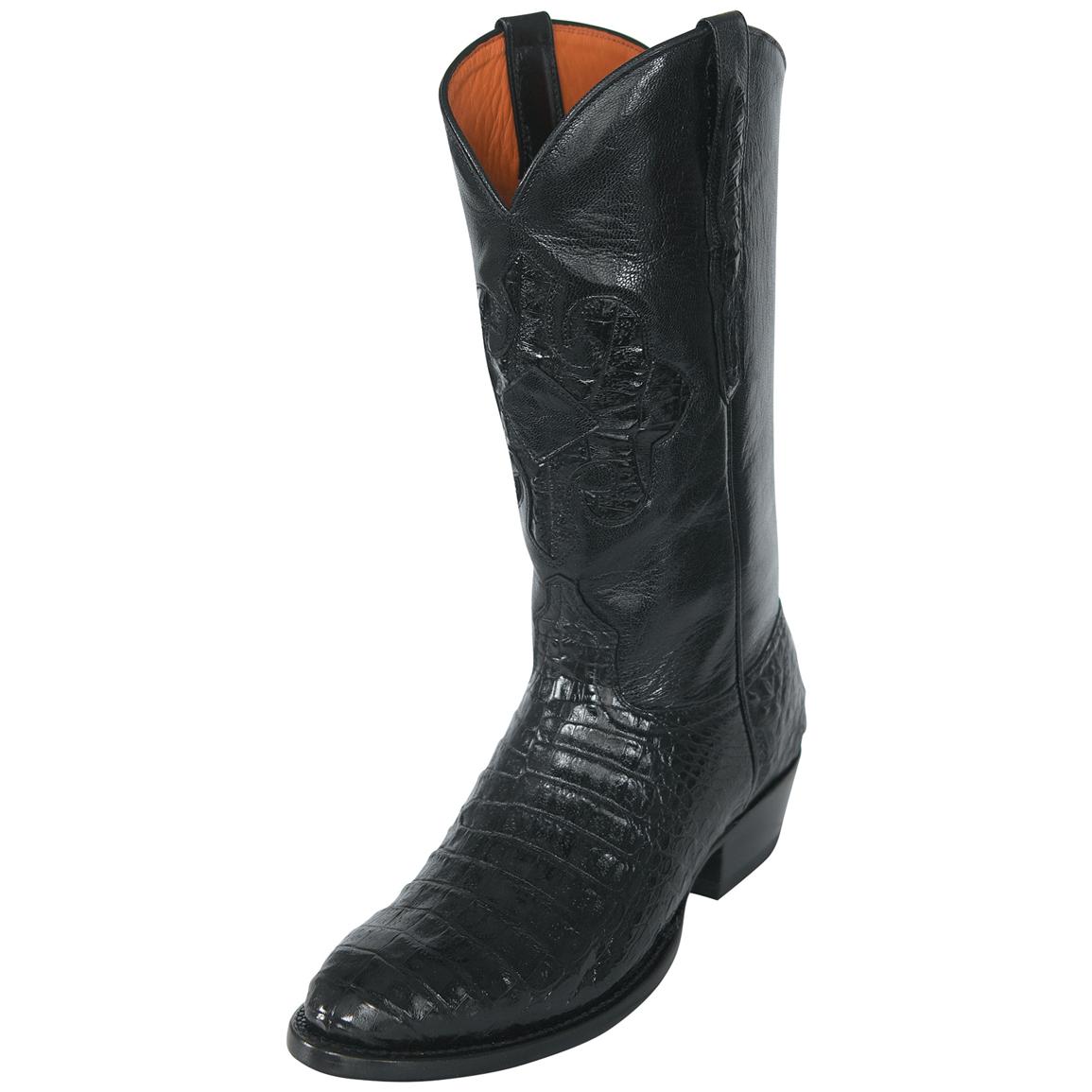 Men's Sedona West™ Caiman Belly Western Boots, J - Toe - 128796, Cowboy ...