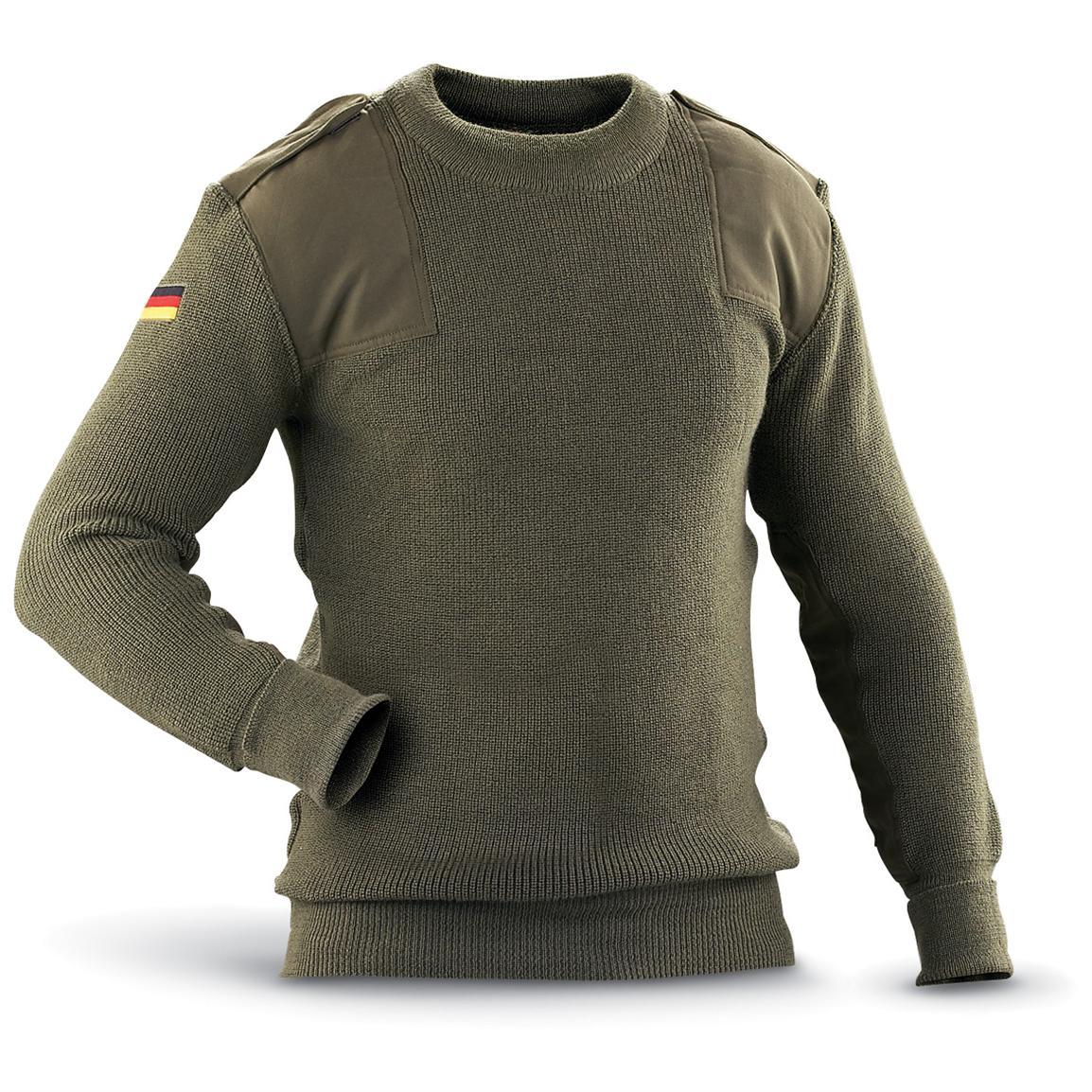 Authentic Spanish Army Officer Commando Sweater Heavy Weave Ultra Comfortable 