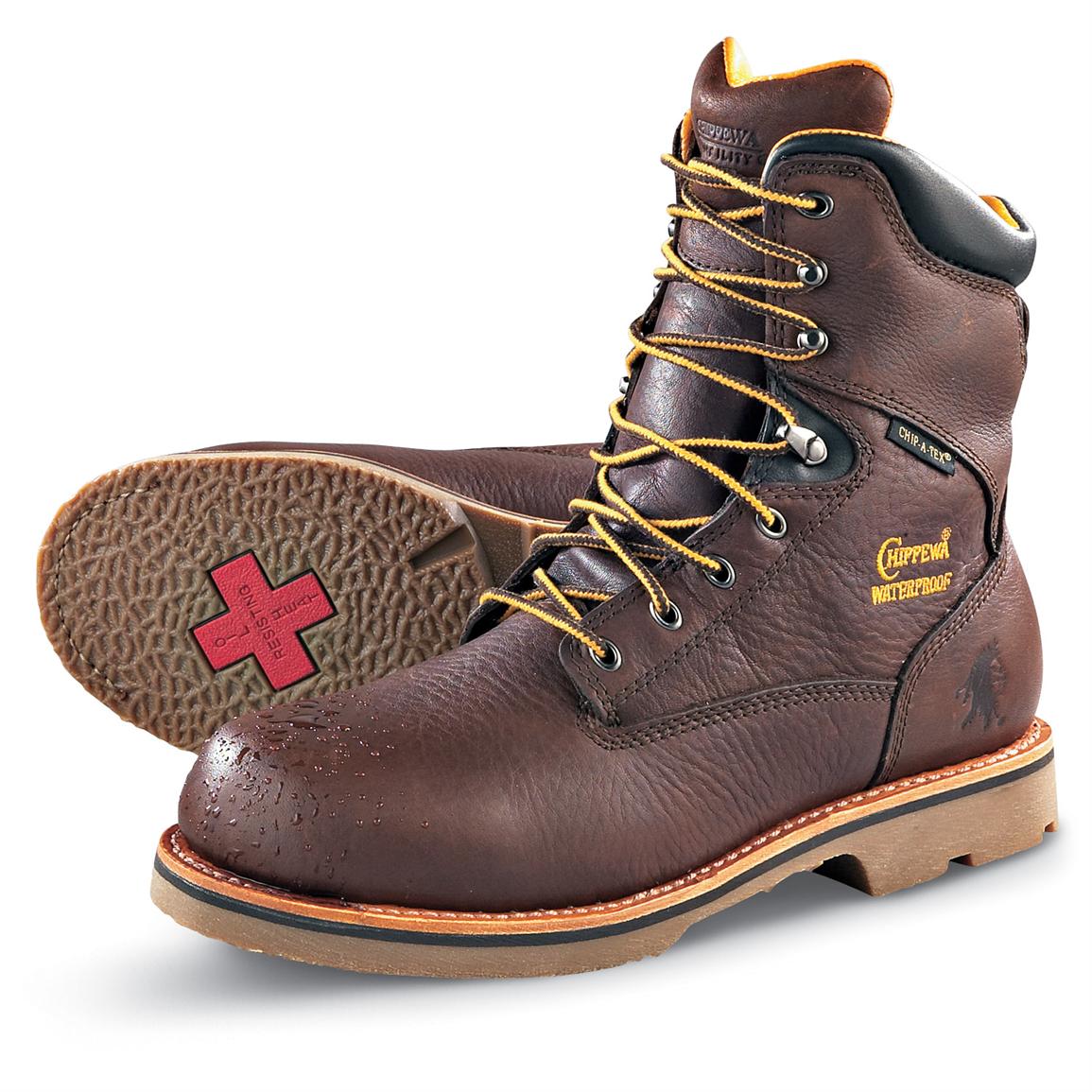 1400 gram insulated work boots