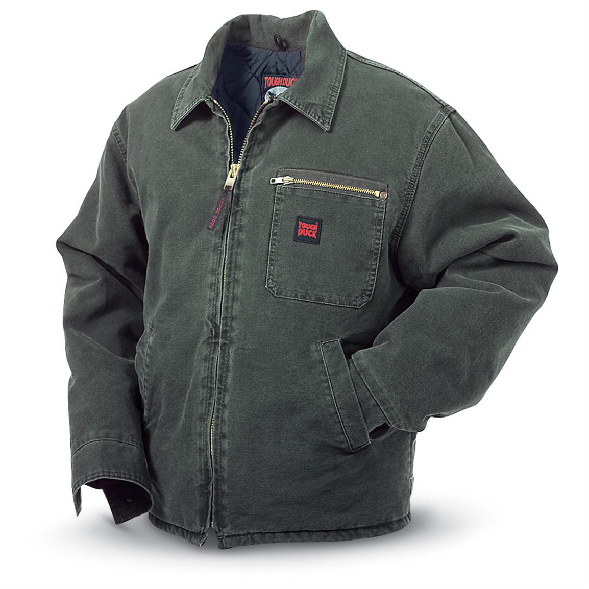 Tough Duck™ Washed Work Jacket - 129223, Insulated Jackets & Coats at ...