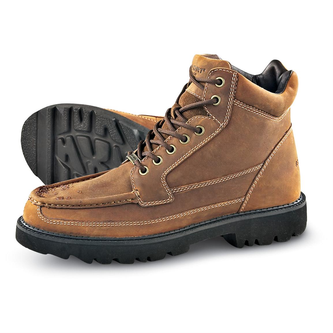 Men's Waterproof Rockport® Monmouth Chukka Boots, Mahogany ...