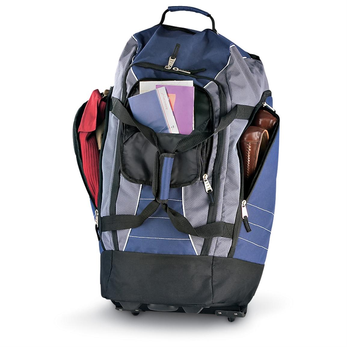 High Sierra® Wheeled Duffel 129431, Gear & Duffel Bags at Sportsman's
