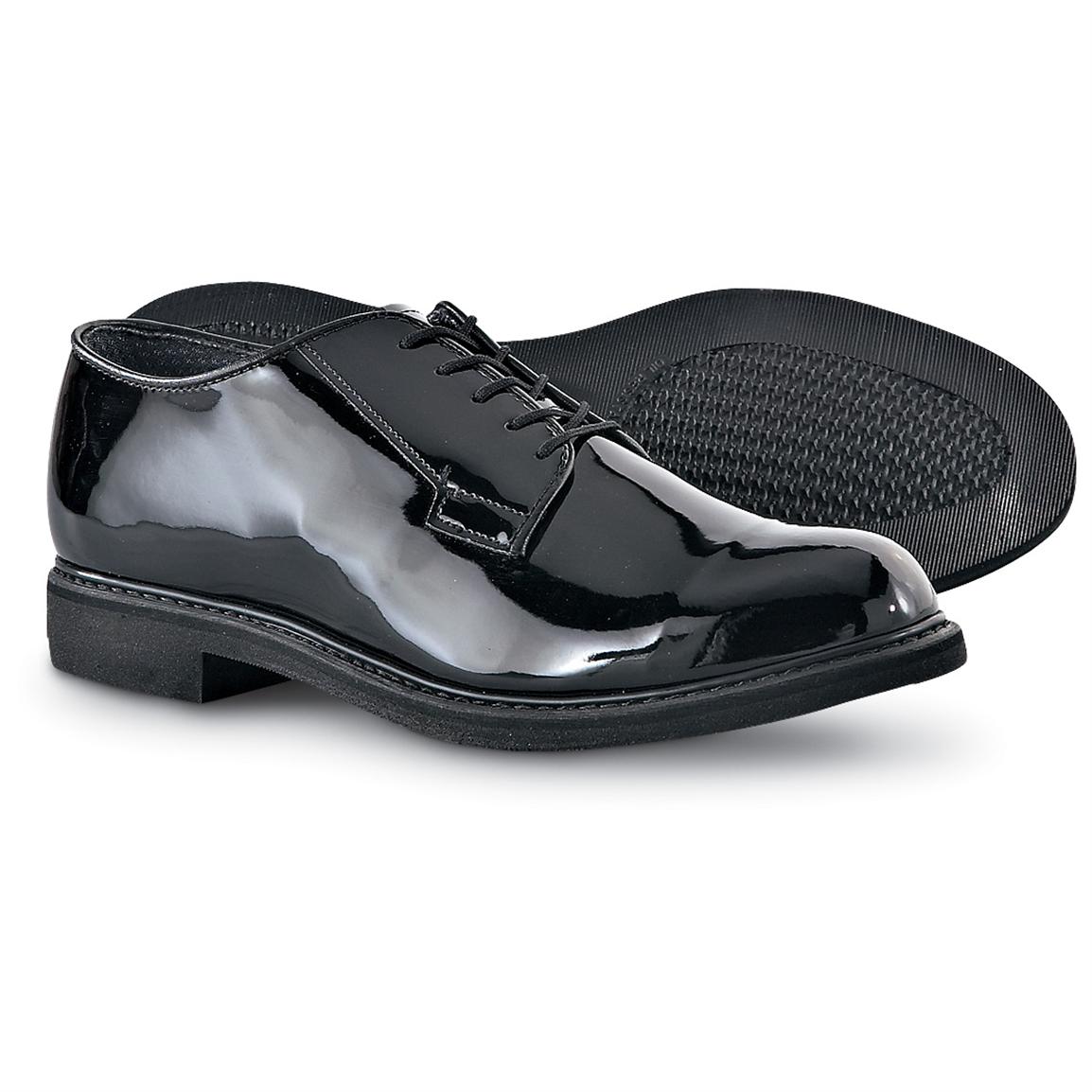 Men�s Bates® Lites™ Uniform, High Gloss Black 129546