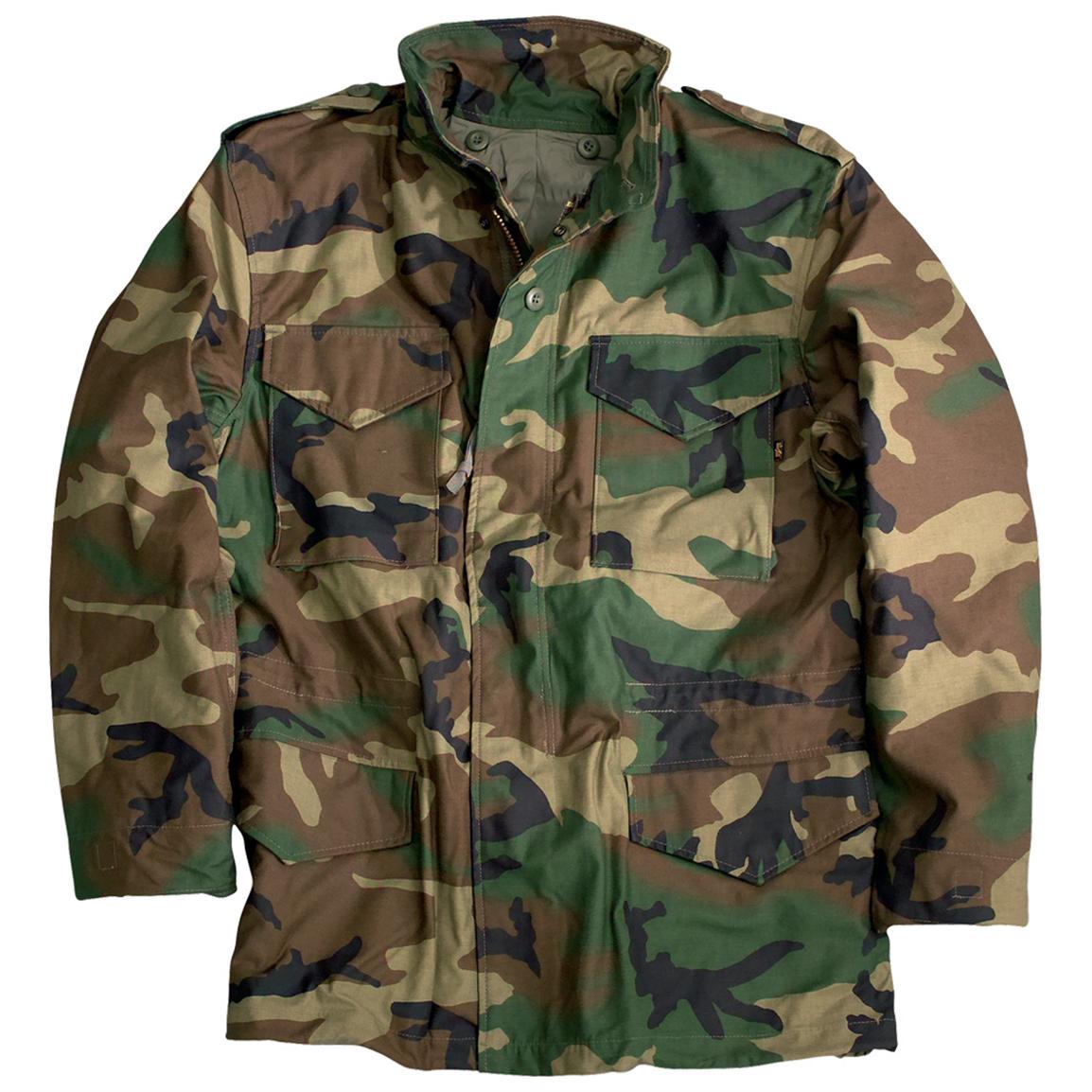 Men's Alpha® M - 65™ Field Coat - 129689, Tactical Clothing at ...