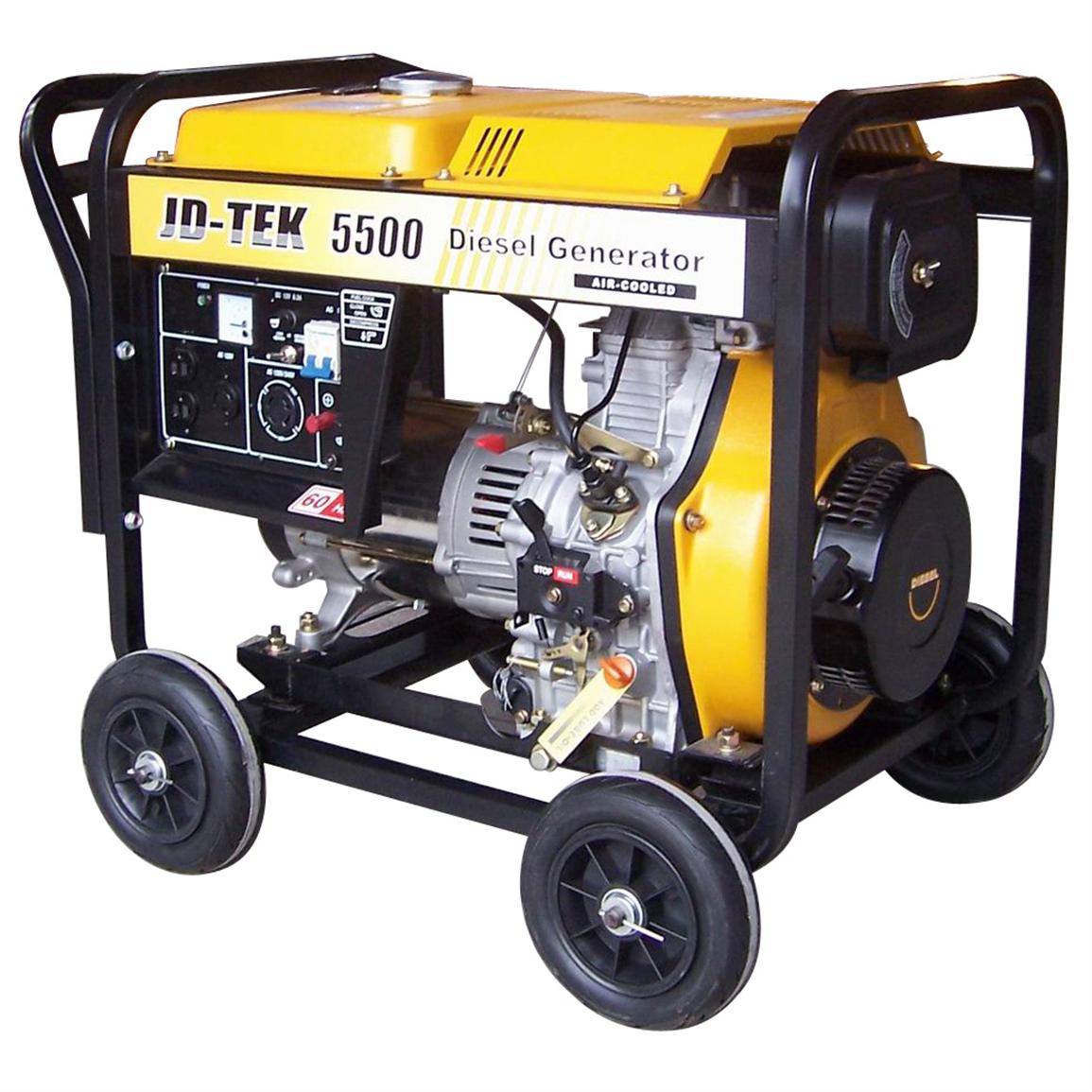 JD TEK 5500 Diesel Generator 129806 Portable Generators At 