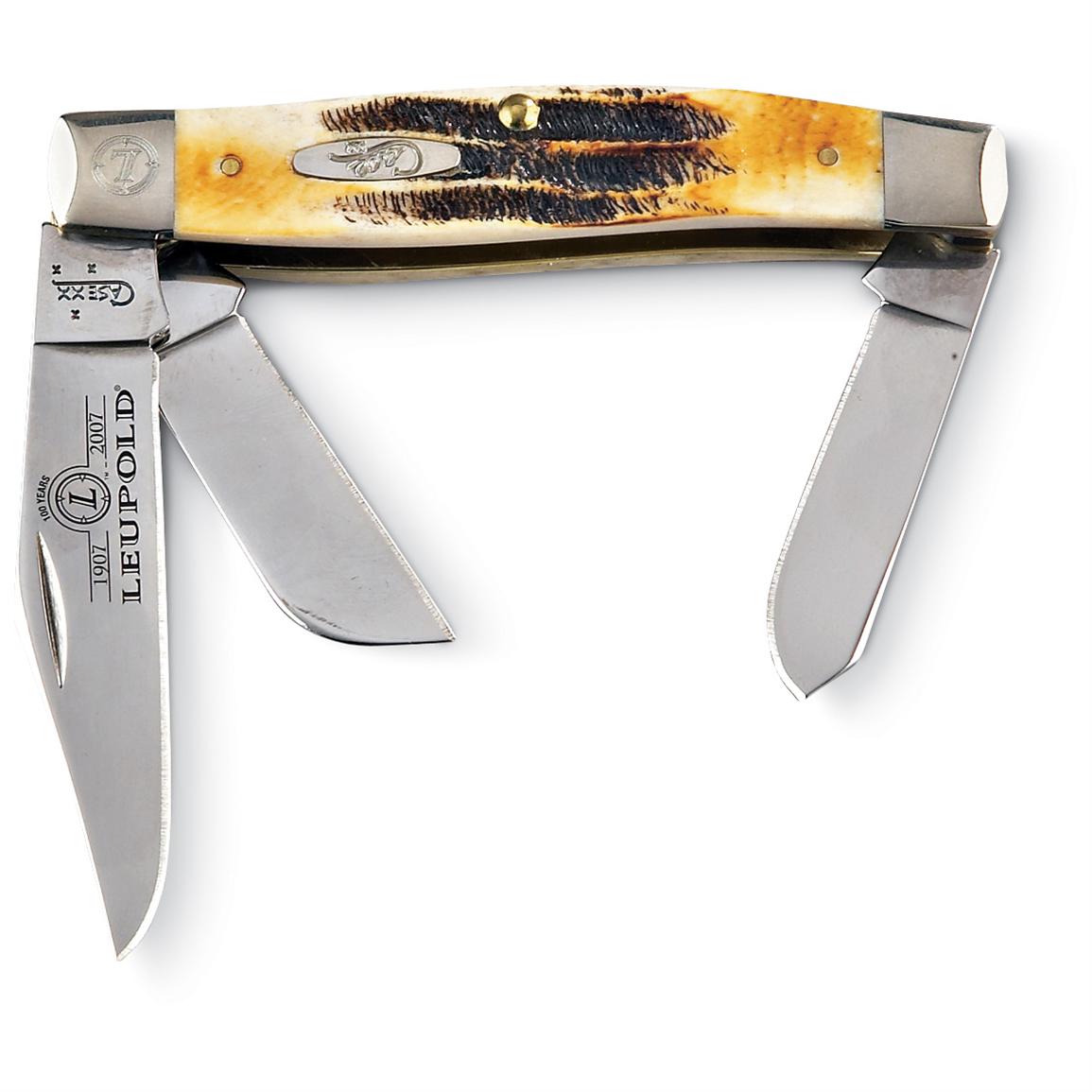 Leupold® 100th Anniversary Folding Knife by Case® 129917, Folding