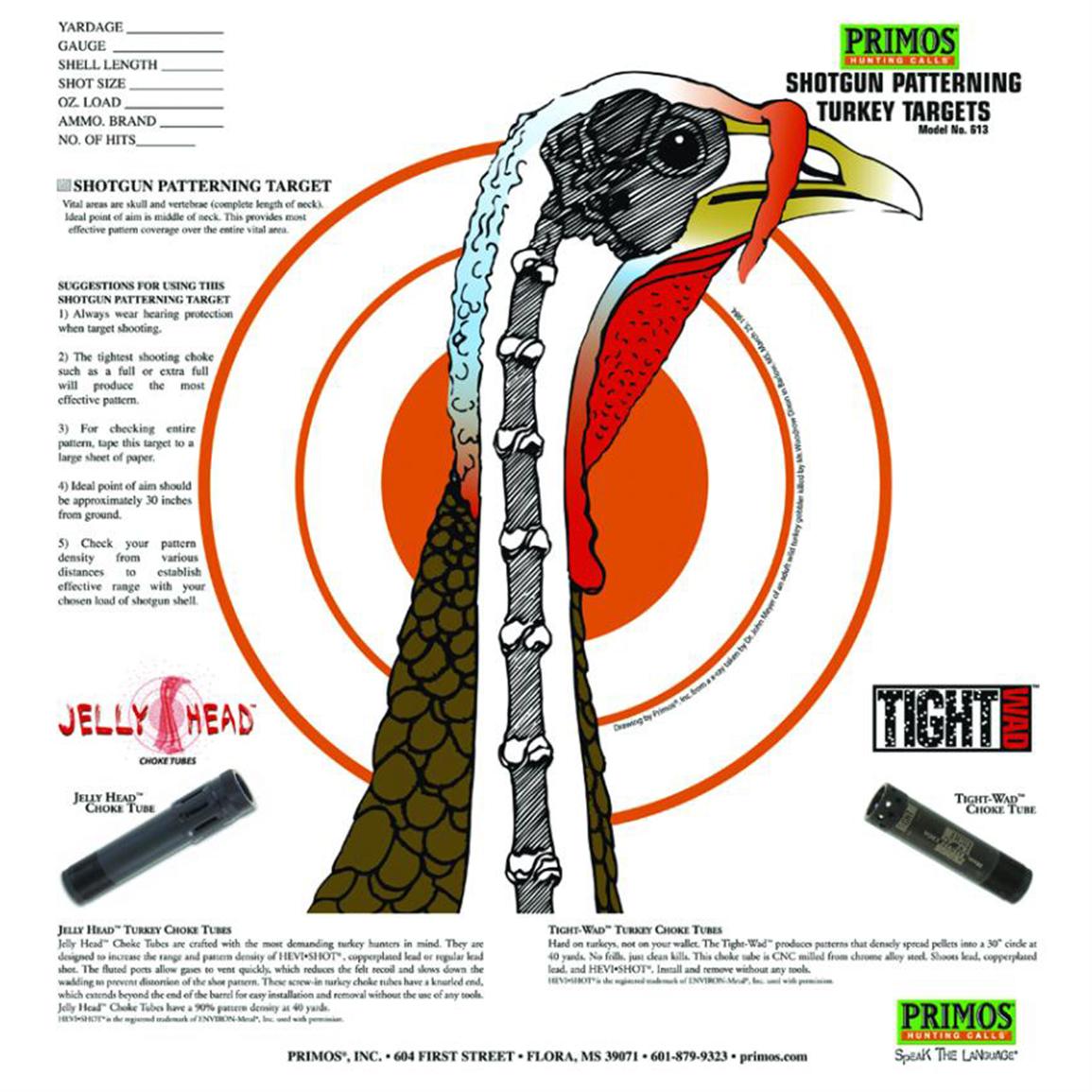 Free Printable Turkey Target Pdf