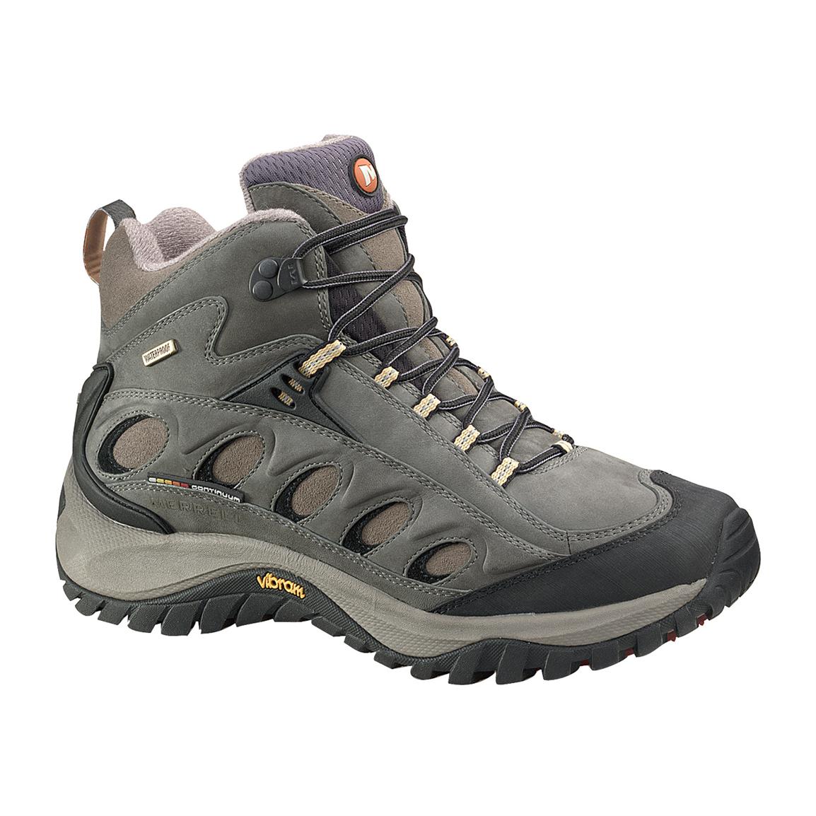 Men's Merrell® Radius Mid Waterproof Boots - 130405, Hiking Boots ...