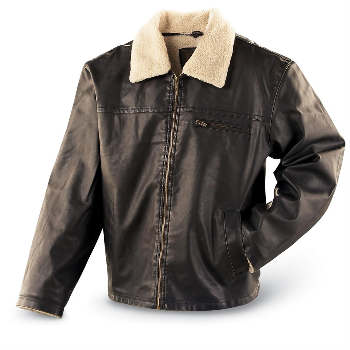 Lee® Sherpa Lined Jacket, Brown 130427, Insulated Jackets & Coats at