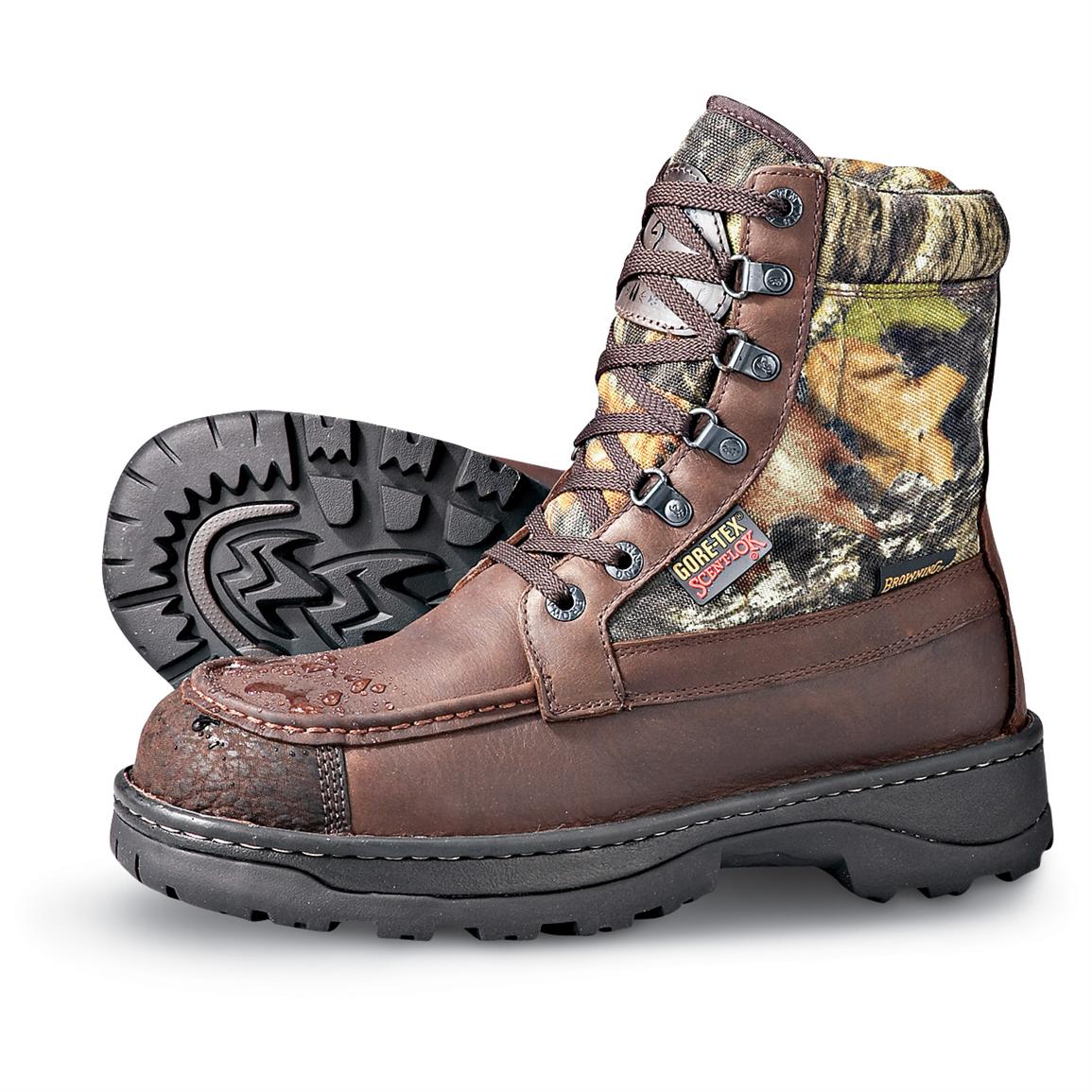Men's Browning® 800 gram GORE - TEX® Scent - Lok® Boots, Mossy Oak ...