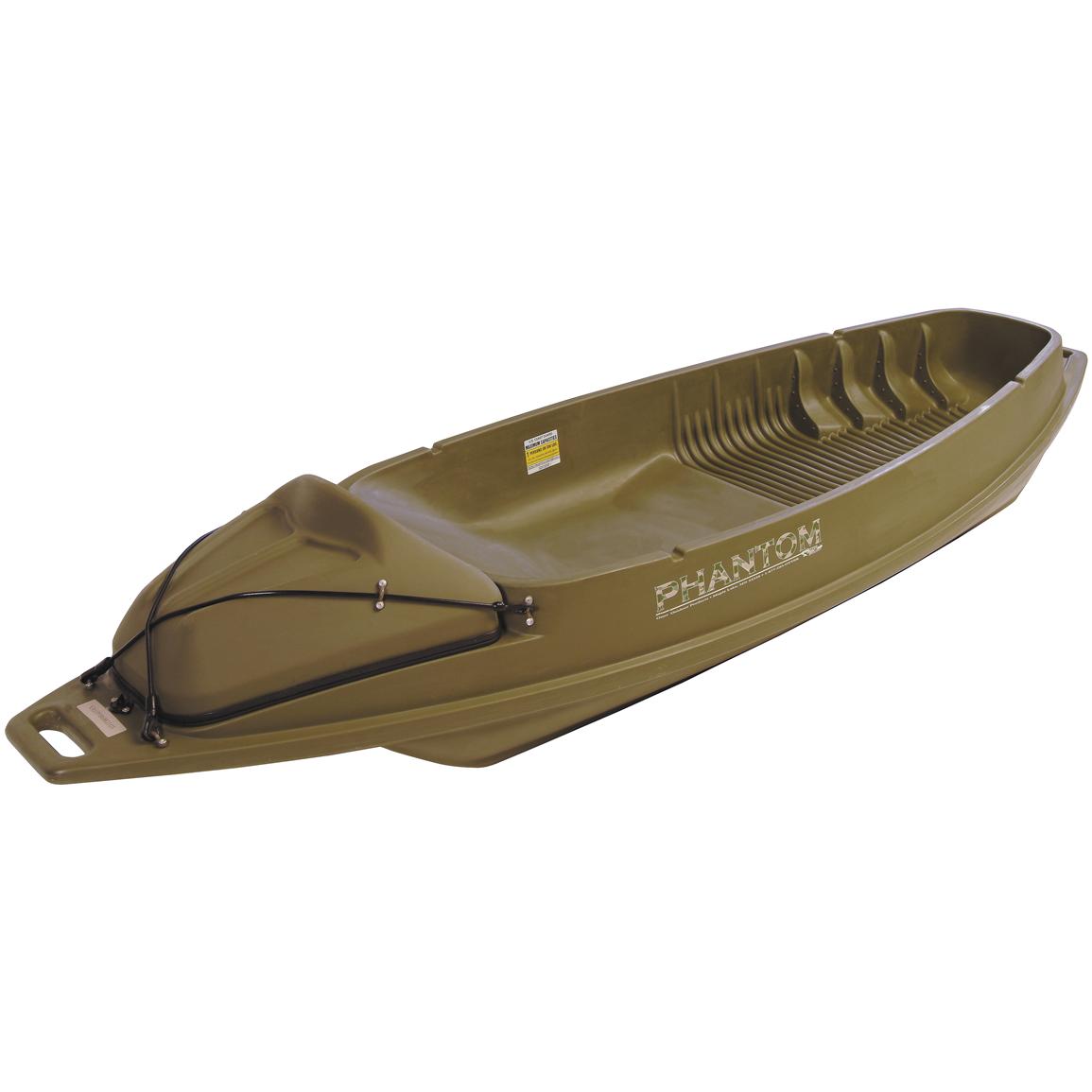 Otter® 1 - Person Phantom Duck Boat, Marsh Brown - 131858, Waterfowl Blinds at Sportsman's Guide