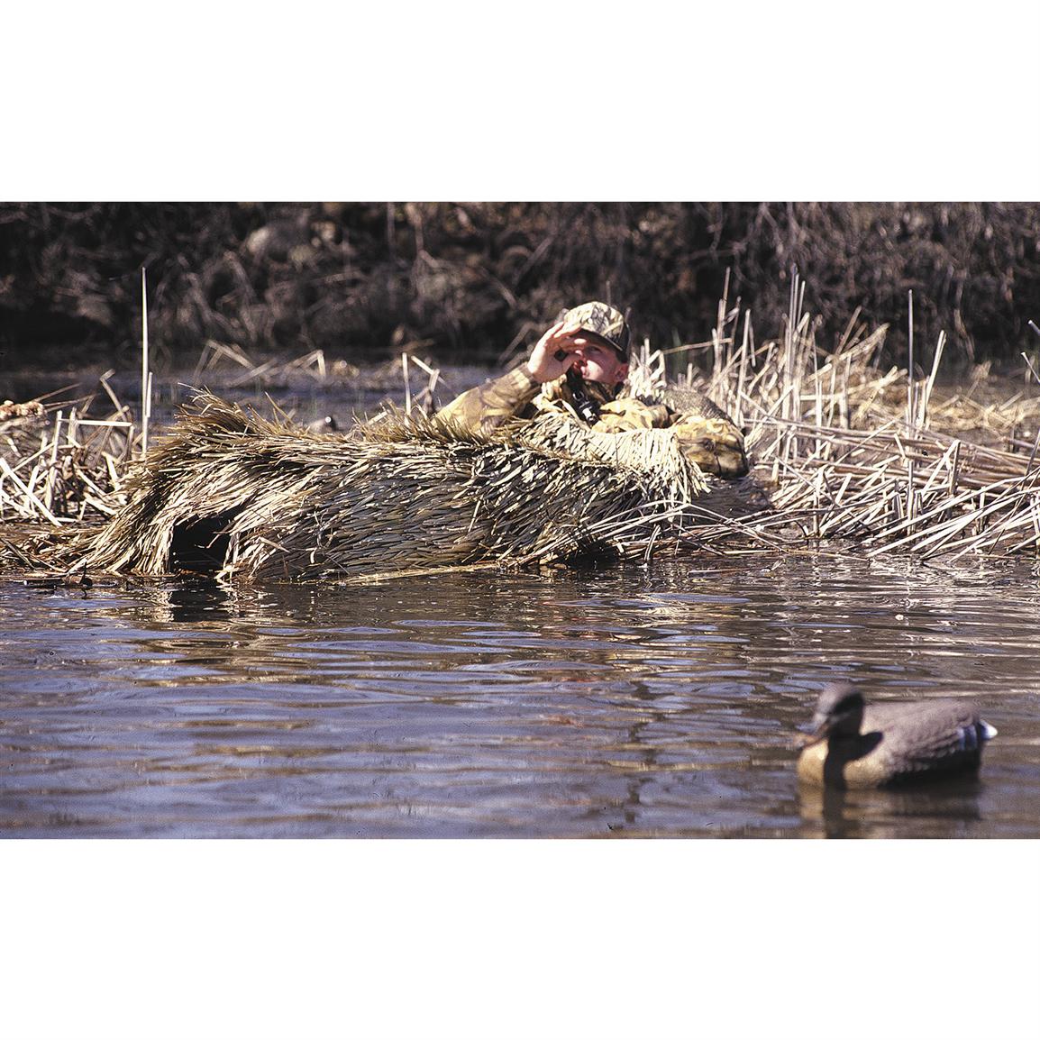 Otter® 1 - Person Phantom Duck Boat, Marsh Brown - 131858 