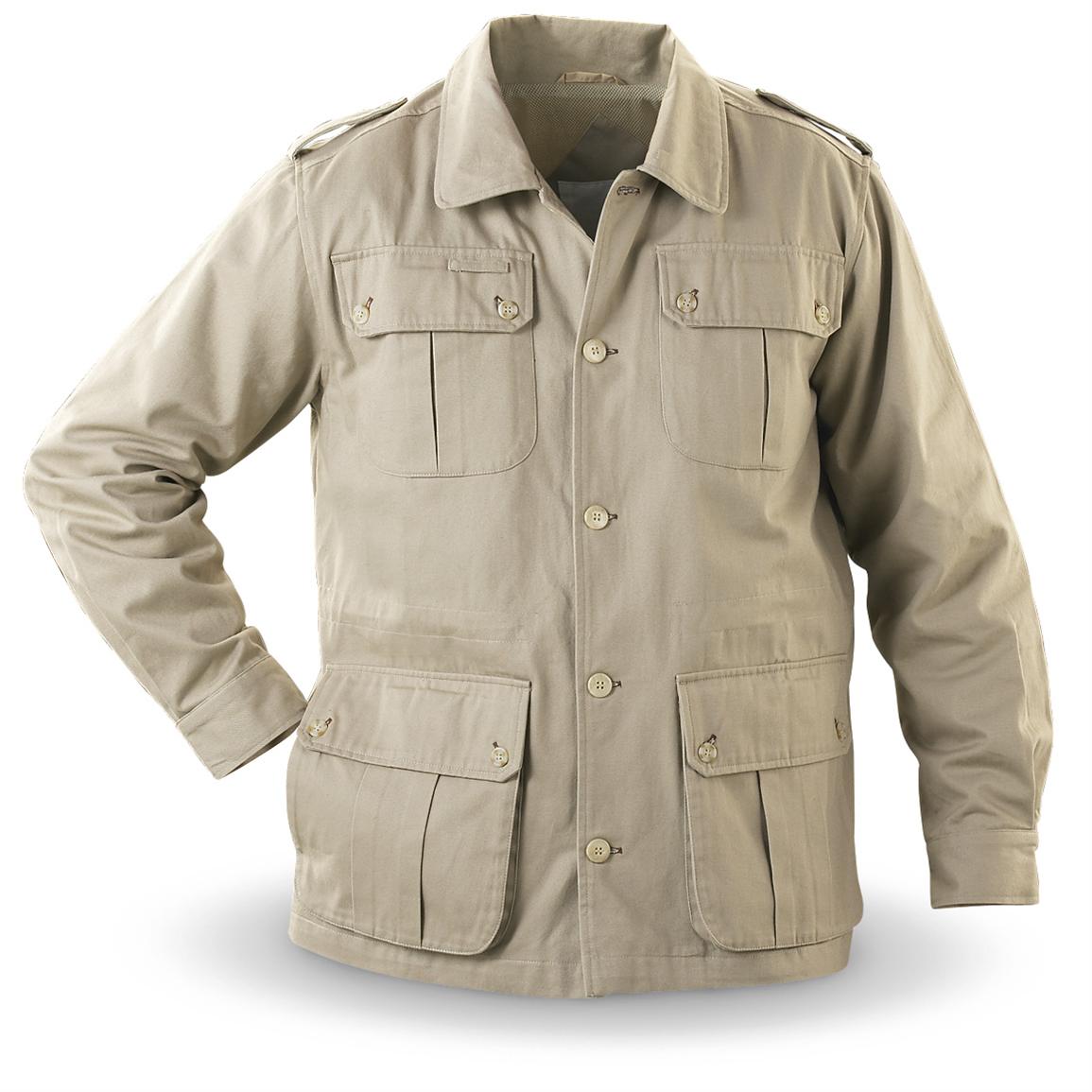Guide Gear® Travel Jacket, Khaki - 132038, Insulated Jackets & Coats at ...