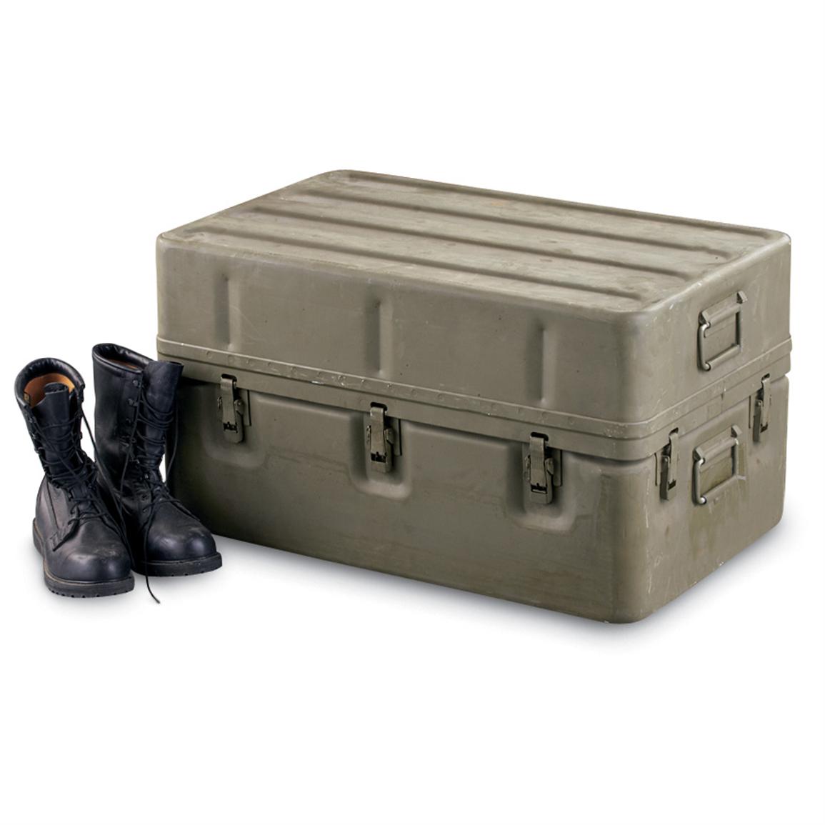 New U.S. Military Medical Chest, Olive Drab 132806, Storage