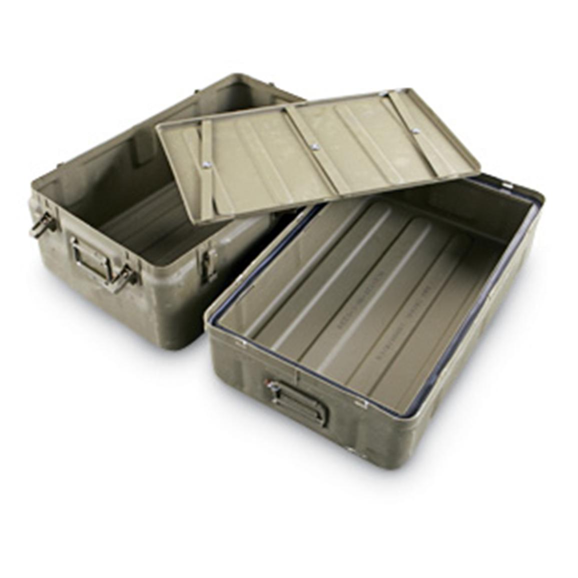 New U.S. Military Medical Chest, Olive Drab 132806, Storage