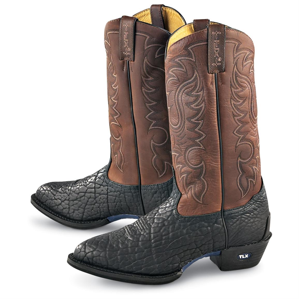 Tony Lama® TLX® Bullhide Boots, Brown 