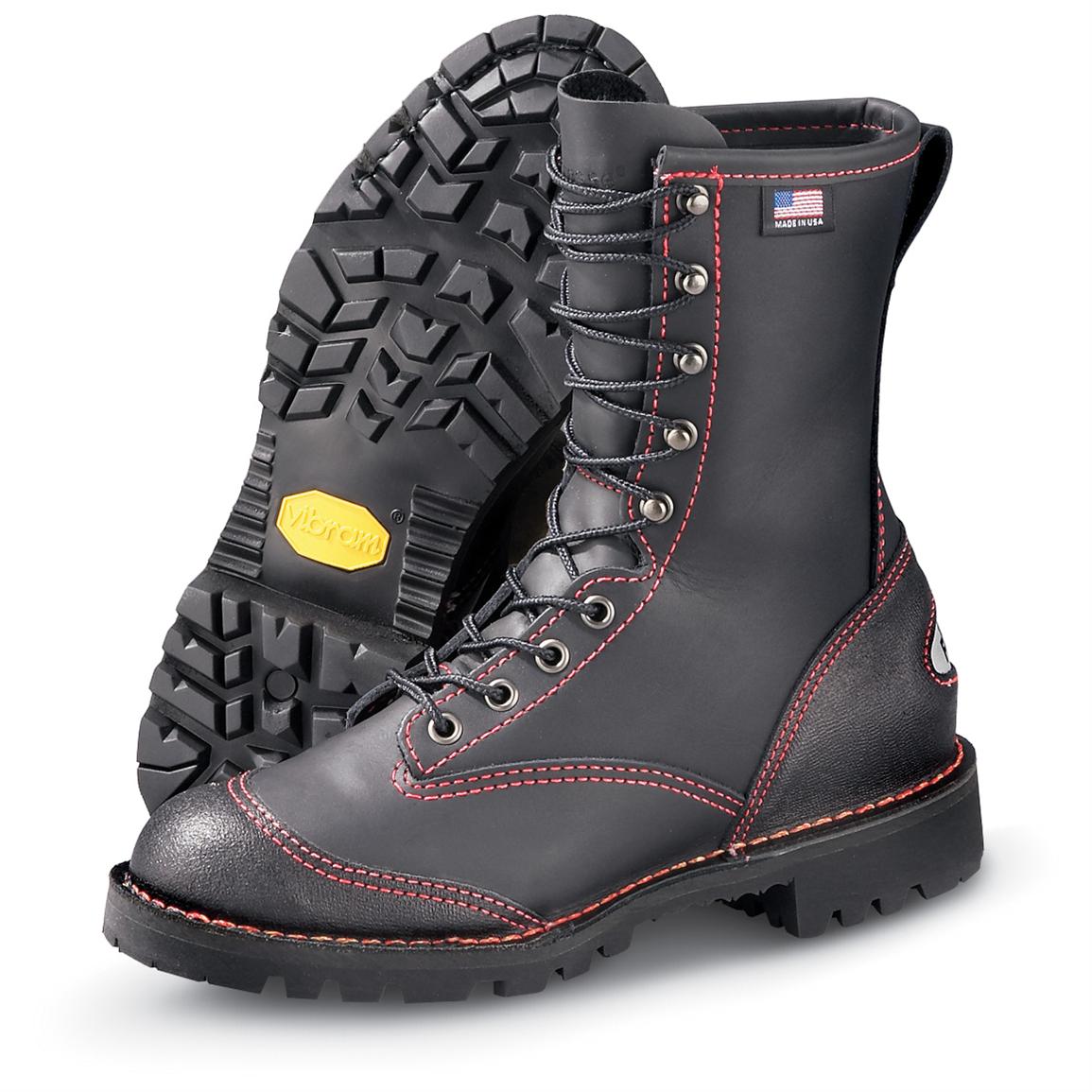 Men's LaCrosse® Cayenne Wildfire Boots, Black - 133235, Combat ...