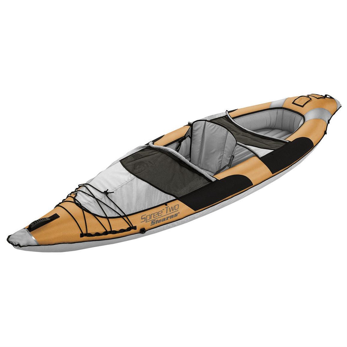 stearns® spree™ inflatable kayak, 2 - person - 134011