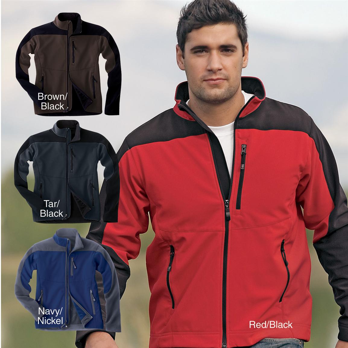 Men's Storm Creek™ Soft Shell Fleece Jacket - 134316, Fleece ...