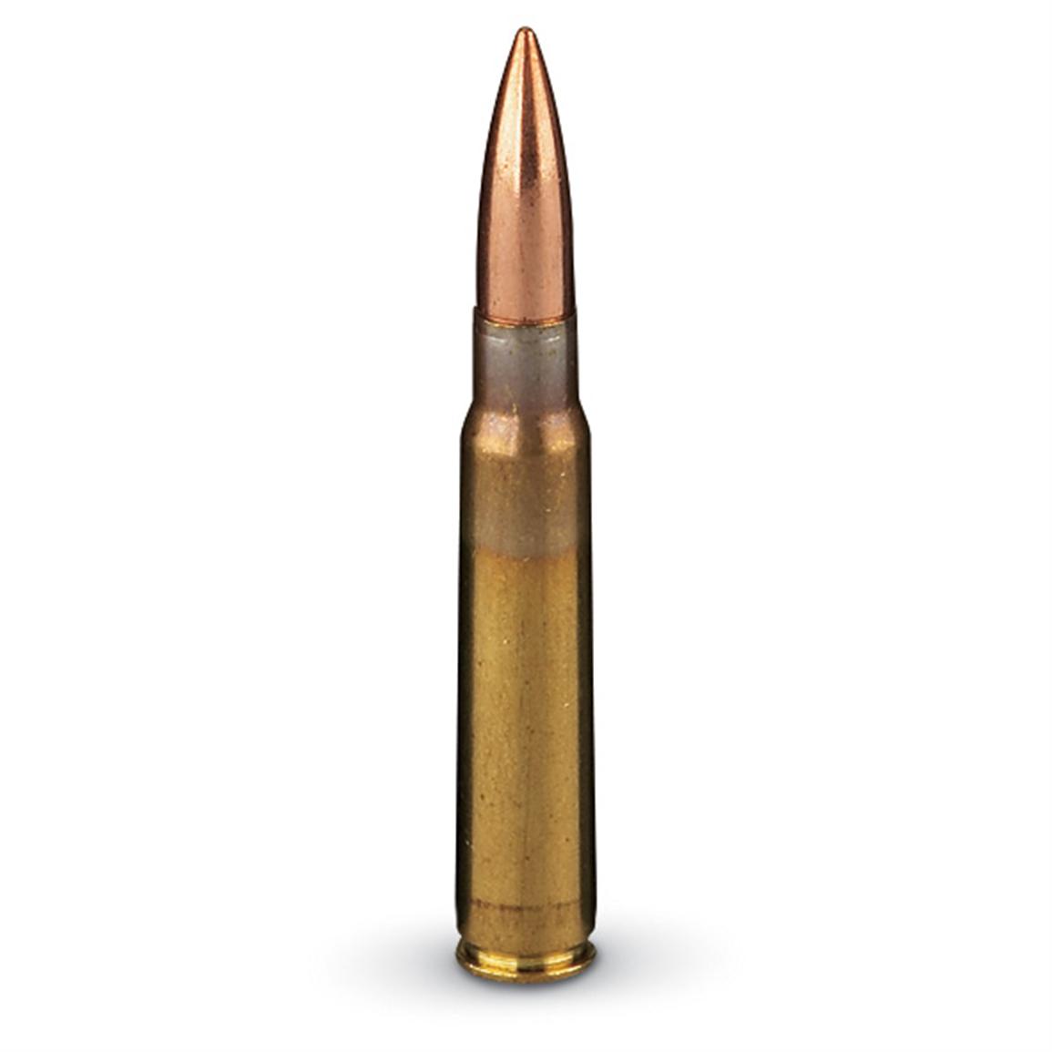 150 rds. 8 mm FMJ Ammo - 134363, 8mm Remington Magnum Ammo at Sportsman ...