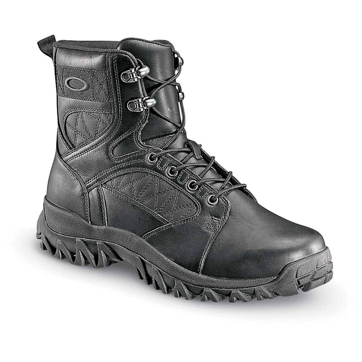 oakley side zip boots