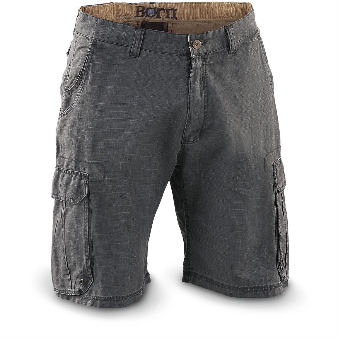 linen cargo shorts womens