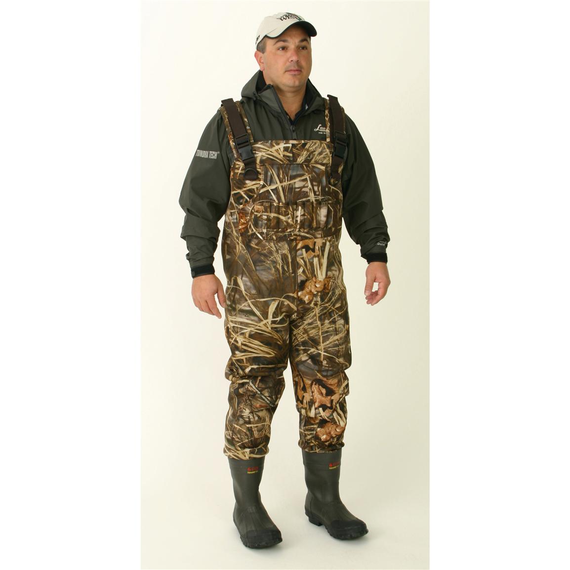 Waterfowl Wading Systems 600 - gram Thinsulate Bootfoot Neoprene Waders ...