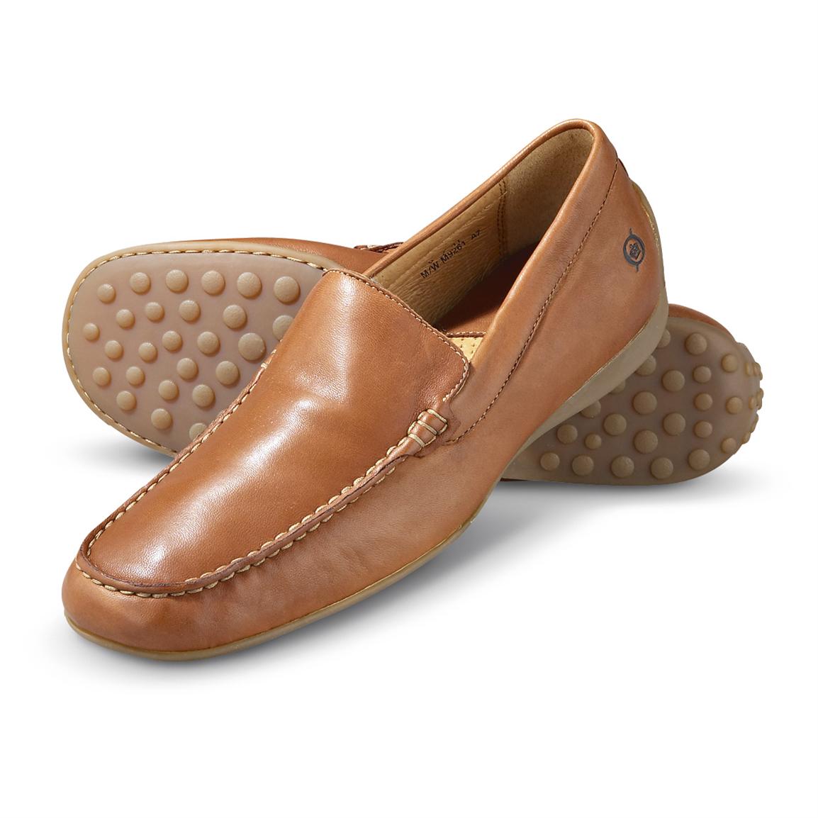 slip on shoes tan