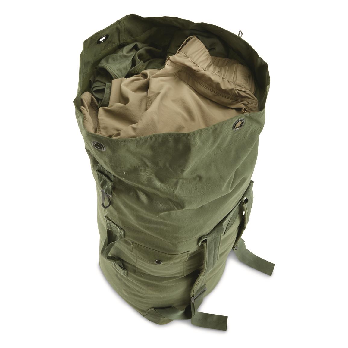 U.S. Military Surplus Duffel Bag, Used - 135779, Military & Camo Duffle Bags at Sportsman&#39;s Guide