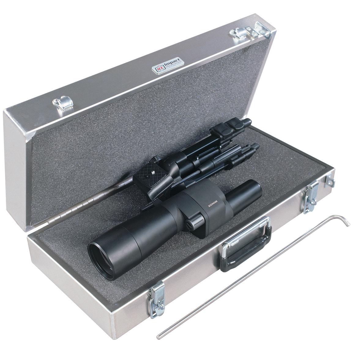 23x10" ICC Aluminum Spotting Scope Case 135944, Gun Cases at