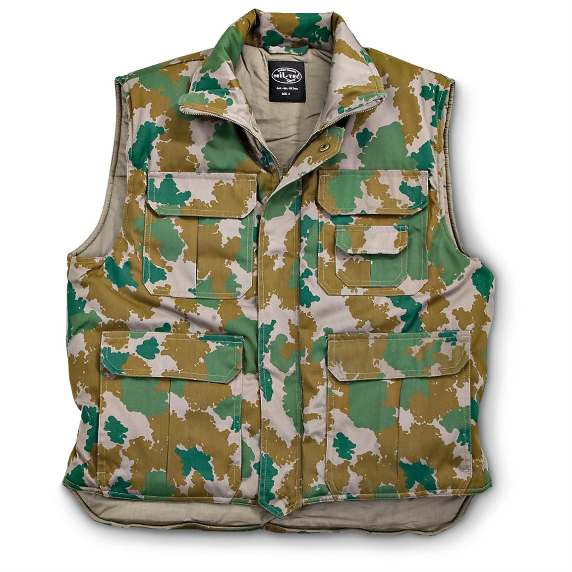 Mil - Tec® Insulated Vest, Camo - 136115, Vests at Sportsman's Guide