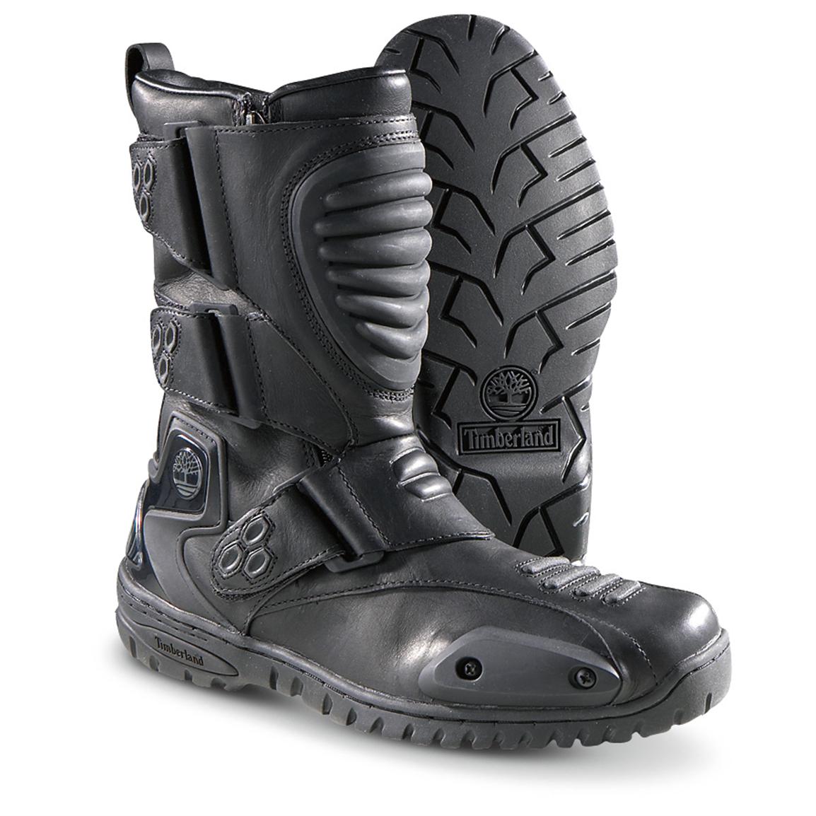 timberland boots for motorcycle riding