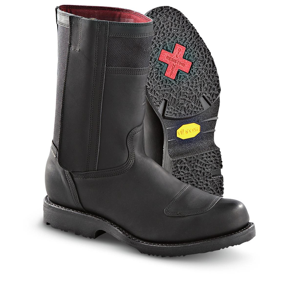 biker boots with zip