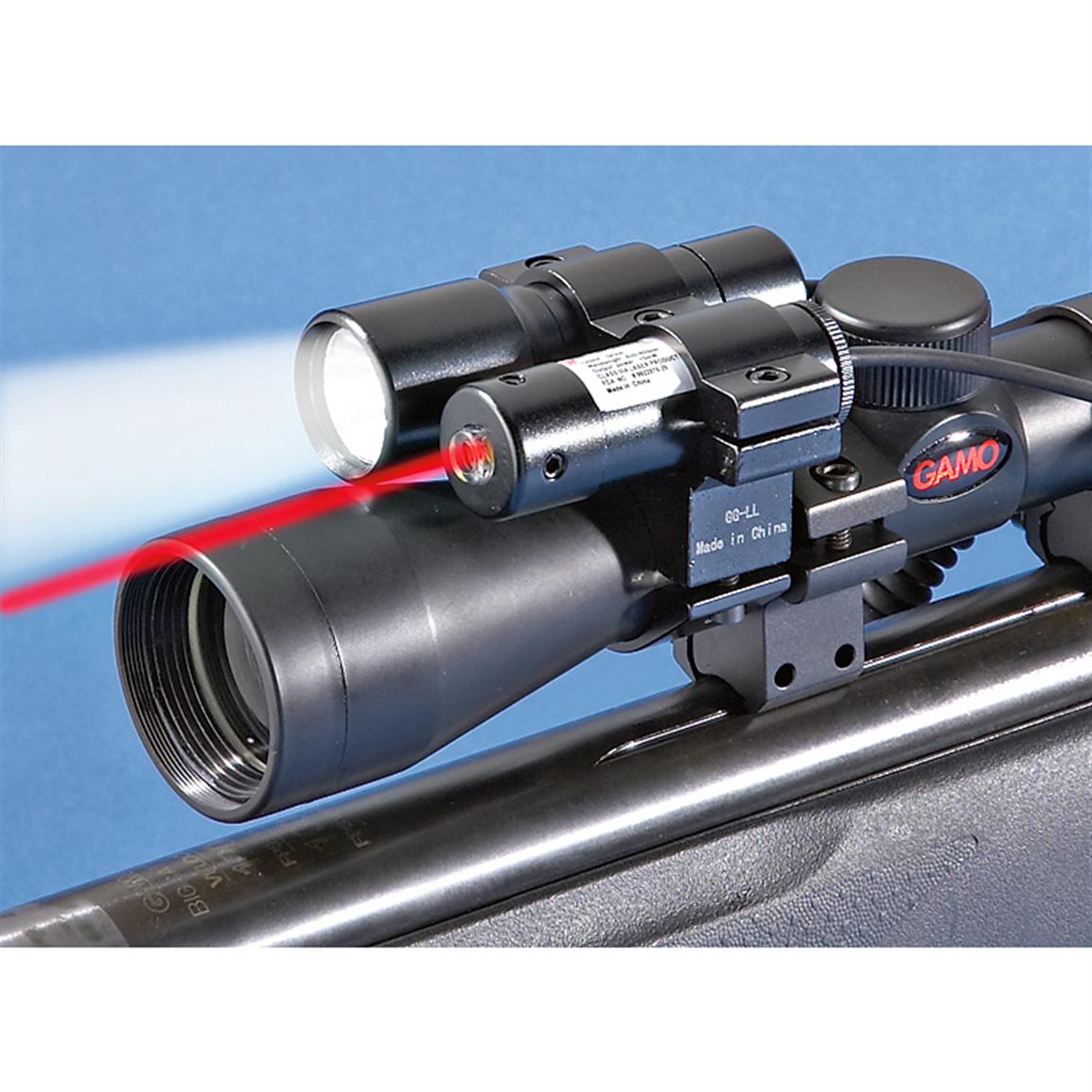  Gamo   Big  Cat  Varmint Air  Rifle  with Scope Laser Light 