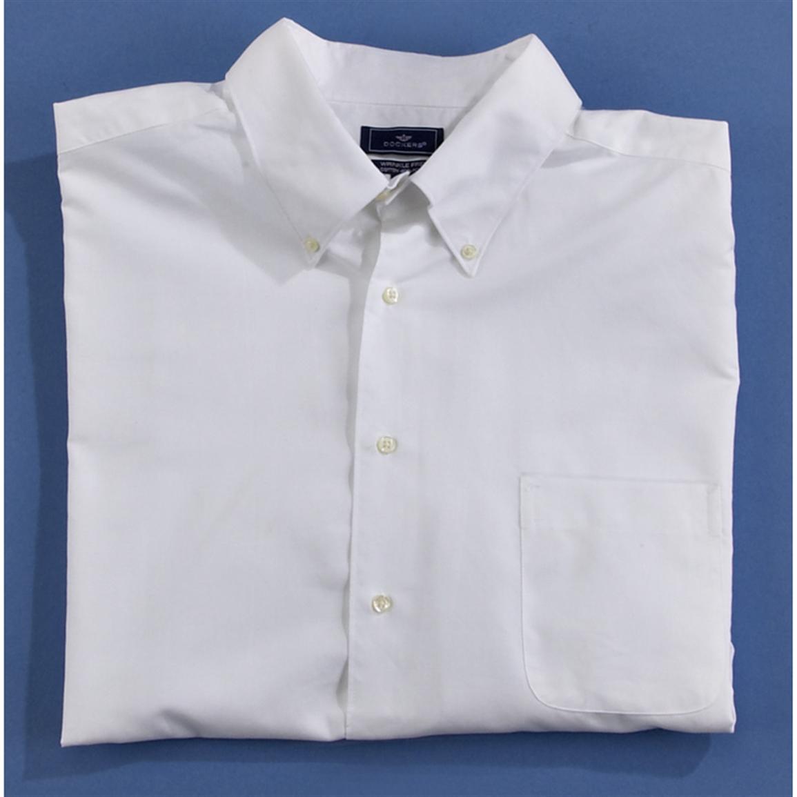 Dockers® Wrinkle - free Long - sleeve Button - down Shirt - 137821 ...