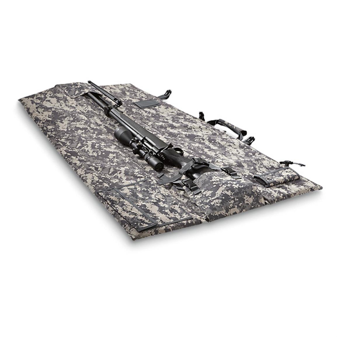 Combo Rifle Case / Shooting Mat, Digital Camo 137875, Gun Cases at