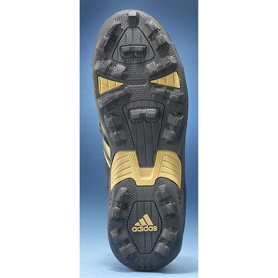 adidas football cleats black and gold